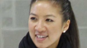 Michelle Kwan at Special Olympics in Massachusetts in 2010