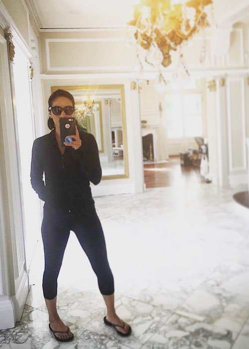 Michelle Kwan in an Instagram selfie in July 2017