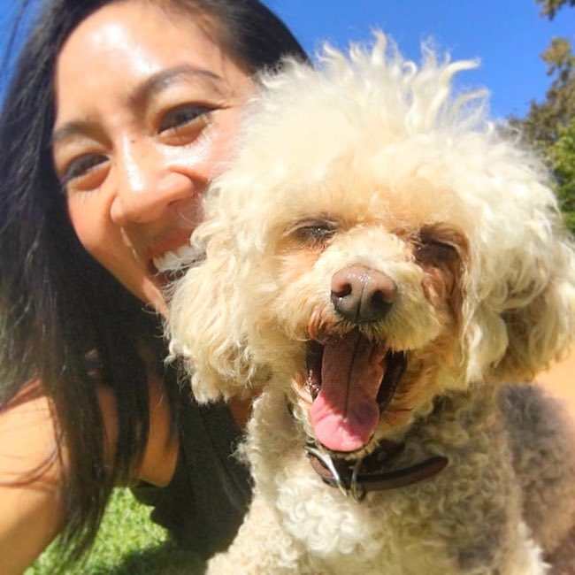Michelle Kwan in an Instagram selfie in October 2017