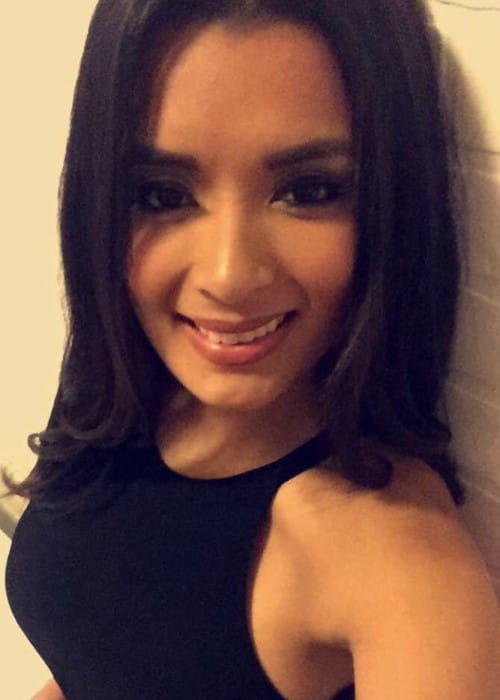 Michelle Madrigal in an Instagram selfie as seen in August 2016