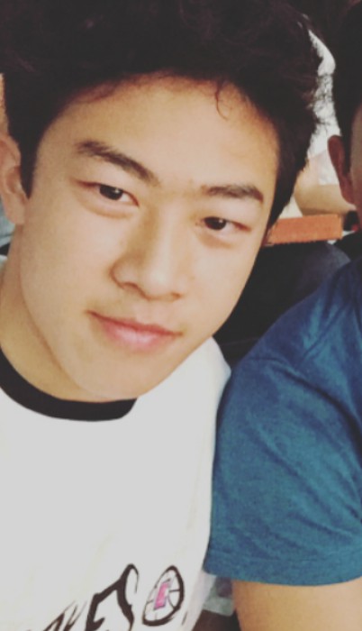 Nathan Chen in an Instagram selfie as seen in April 2017