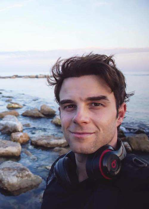 Nathaniel Buzolic in an Instagram selfie in August 2017