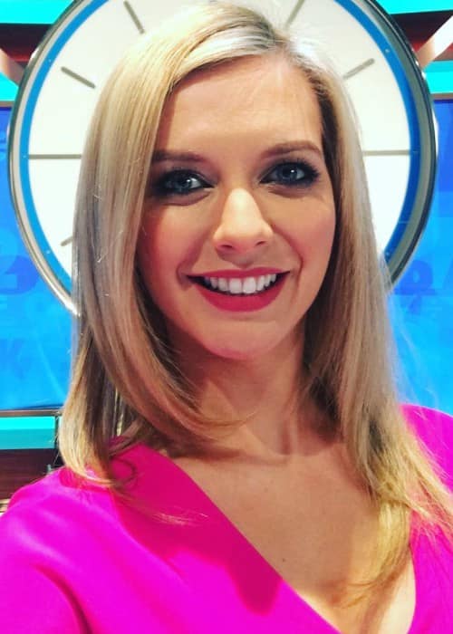 Rachel Riley in an Instagram selfie as seen in April 2017