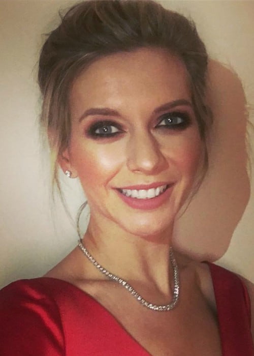 Rachel Riley in an Instagram selfie in November 2017