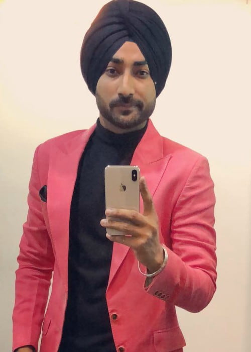 Ranjit Bawa in an Instagram selfie as seen in December 2017