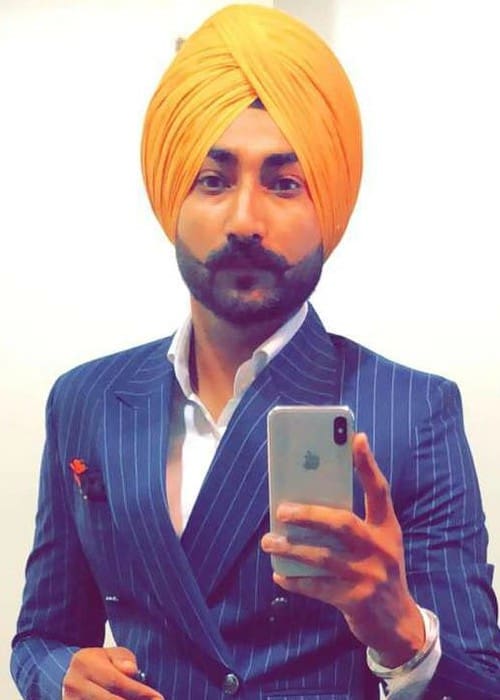 Ranjit Bawa in an Instagram selfie as seen in January 2018