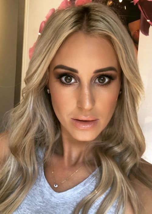 Roxy Jacenko in an Instagram selfie in January 2018