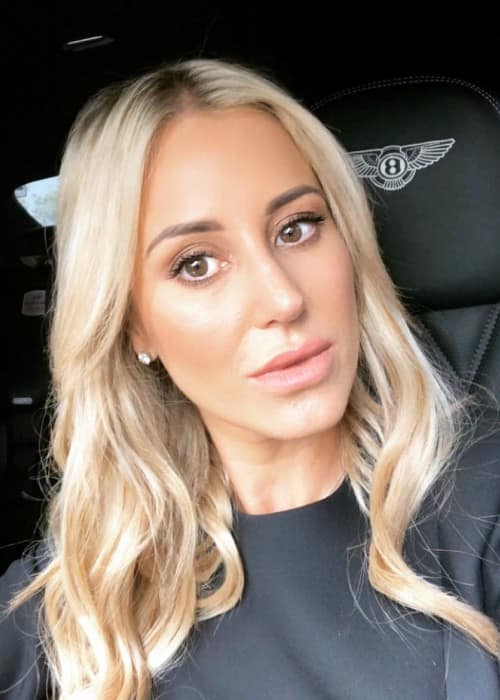 Roxy Jacenko in an Instagram selfie as seen in January 2018