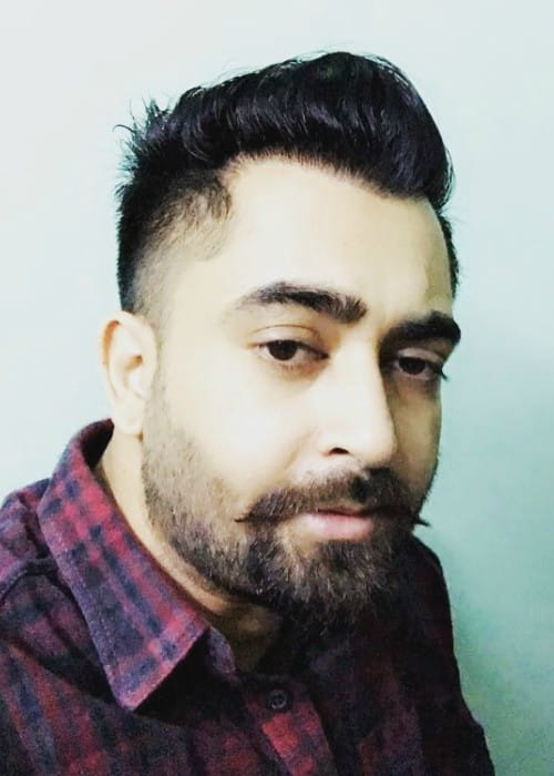 Sharry Mann in an Instagram selfie in November 2016