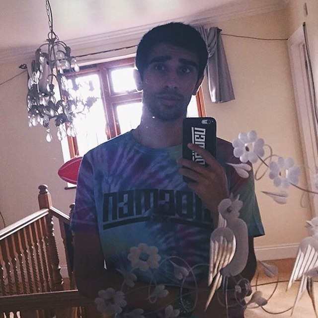 Vikram Barn in an Instagram selfie in 2016