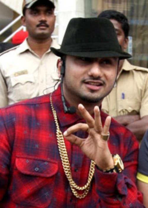 Yo Yo Honey Singh at the Celebrity Cricket League in February 2014