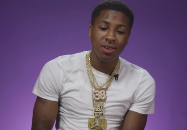 YoungBoy Never Broke Again in a still from The Fader interview in October 2017