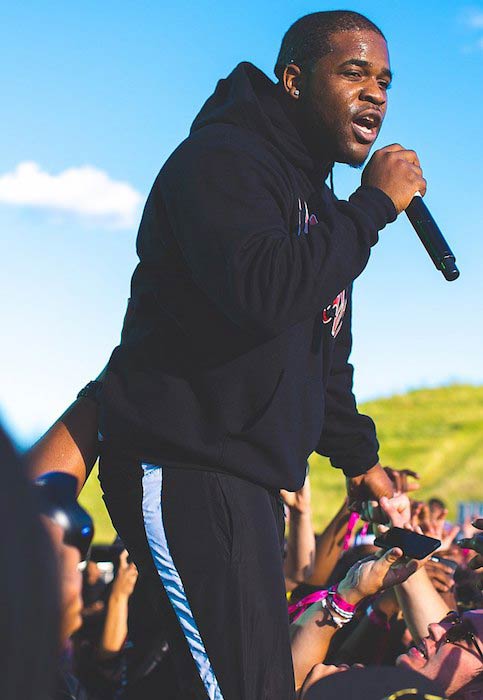 ASAP Ferg performing at Veld Festival in August 2017