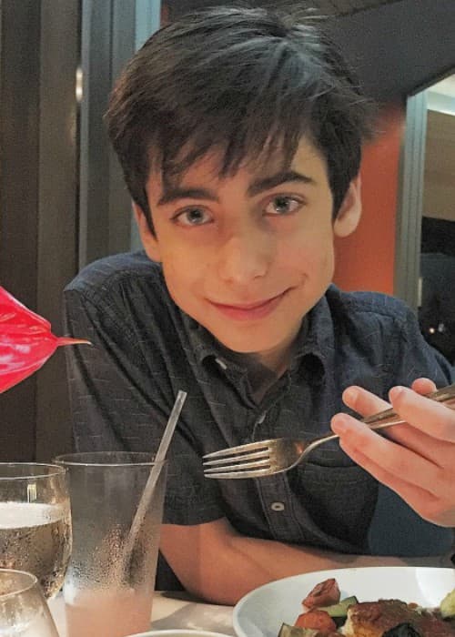 Aidan Gallagher as seen in April 2017