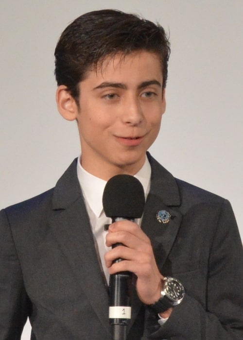 Aidan Gallagher at the Illegal Wildlife Trade Conference 2018