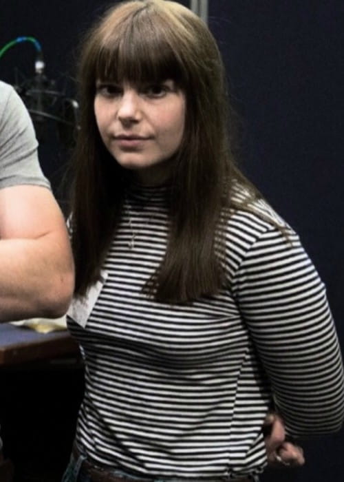 Aimee-Ffion Edwards as seen in March 2018