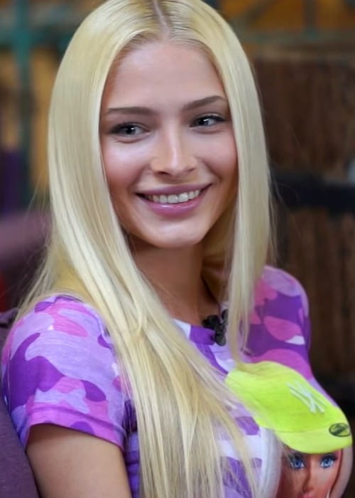 Alena Shishkova during an interview in July 2013
