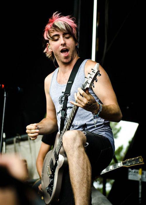 Alex Gaskarth during Vans Warped Tour 2012