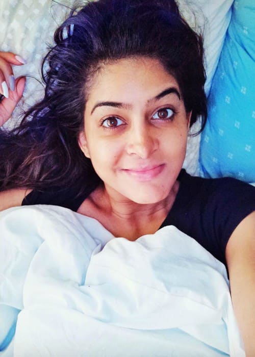 Anisha Dixit in a selfie in January 2018