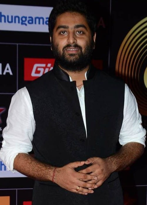 Arijit Singh at the 5th GiMA Awards in 2015