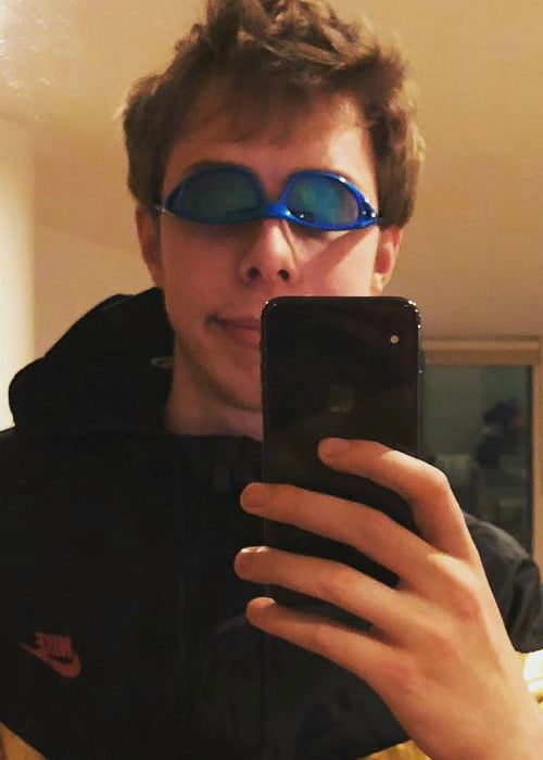 Calfreezy in a selfie in January 2018