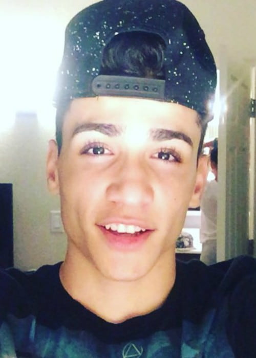 Drew Ramos in a selfie as seen in September 2015