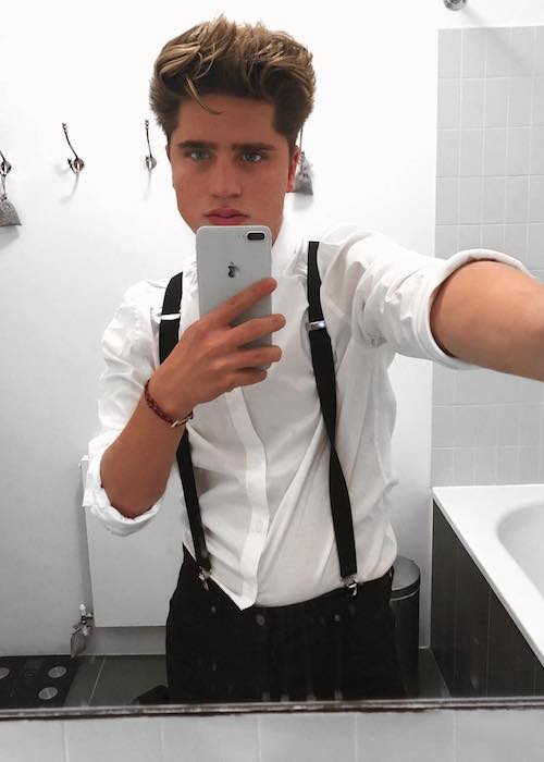 Emilio Martinez in an Instagram selfie in December 2017
