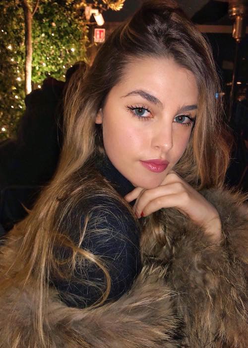 Giorgia Caldarulo in an Instagram selfie in February 2018