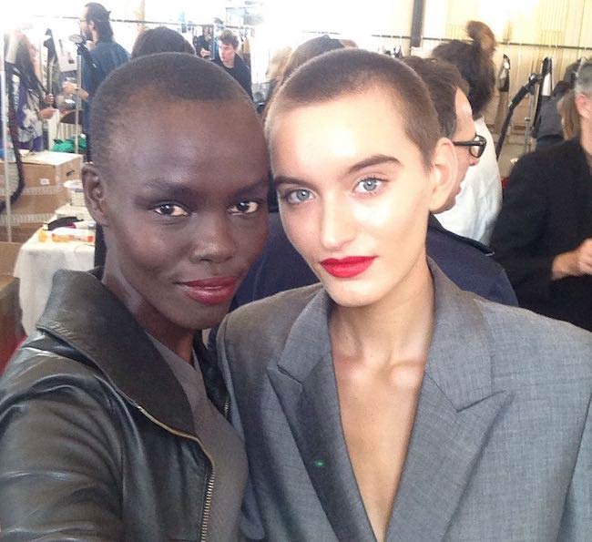 Grace Bol at Acne Studios SS16 Show