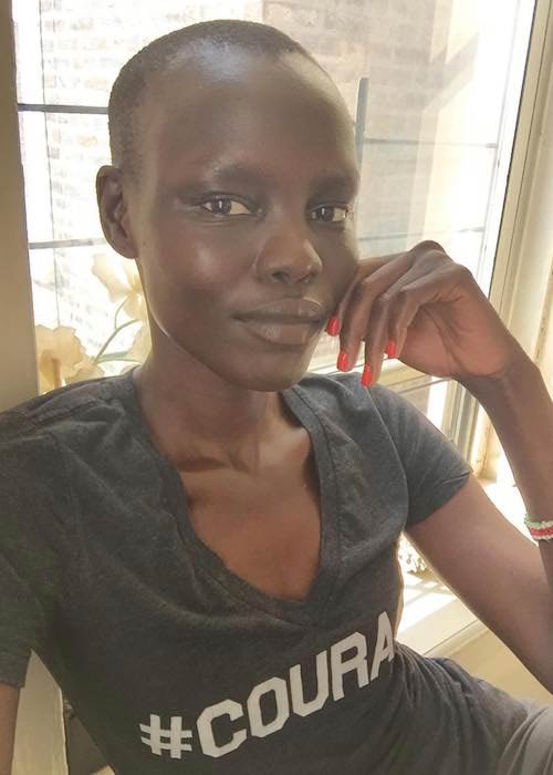 Grace Bol in August 2017 selfie