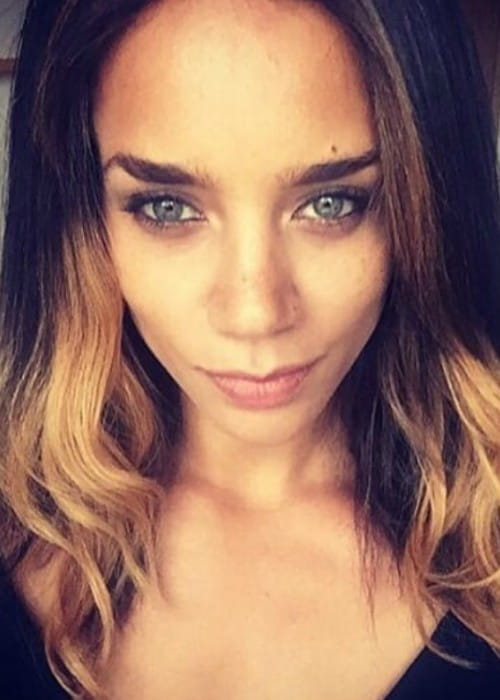 Hannah John-Kamen in an Instagram selfie as seen in February 2018