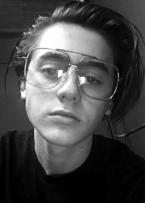 Isaak Presley in an Instagram selfie as seen in January 2017