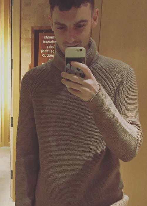 Jack Patterson in an Instagram selfie as seen in November 2015