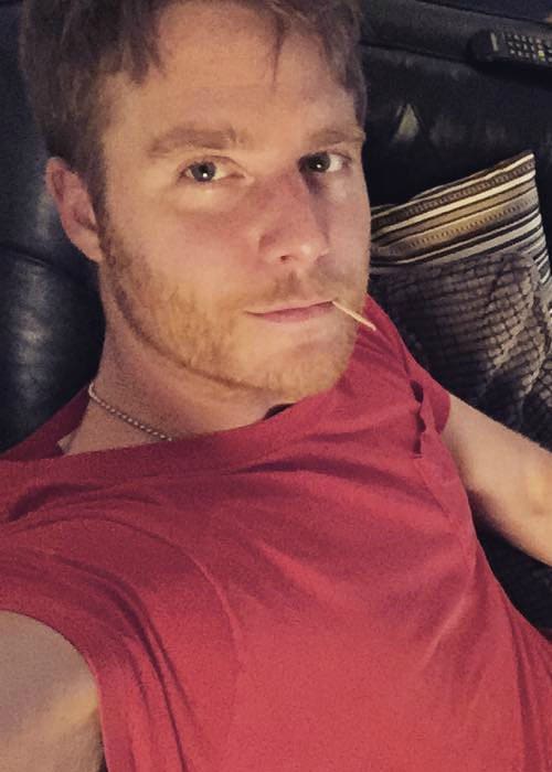 Jake McDorman in a selfie in January 2016