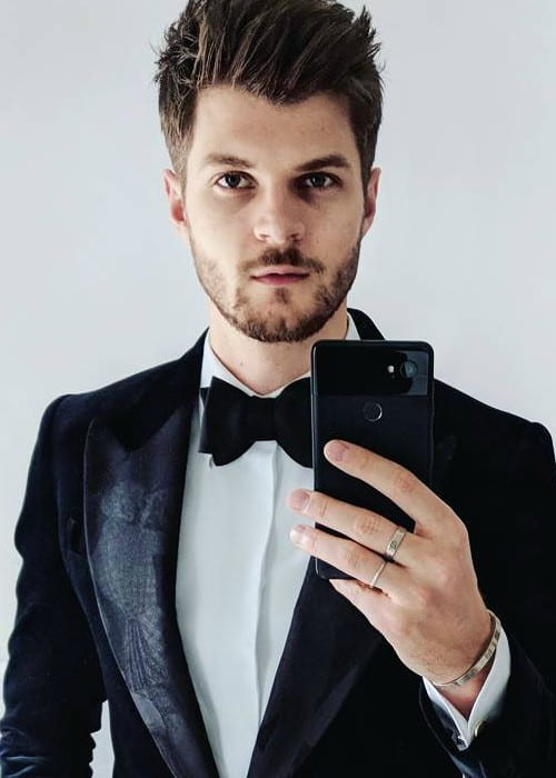 Jim Chapman in a selfie in February 2018