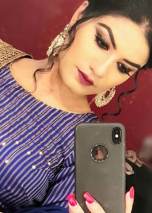 Kaur B in a selfie in January 2018