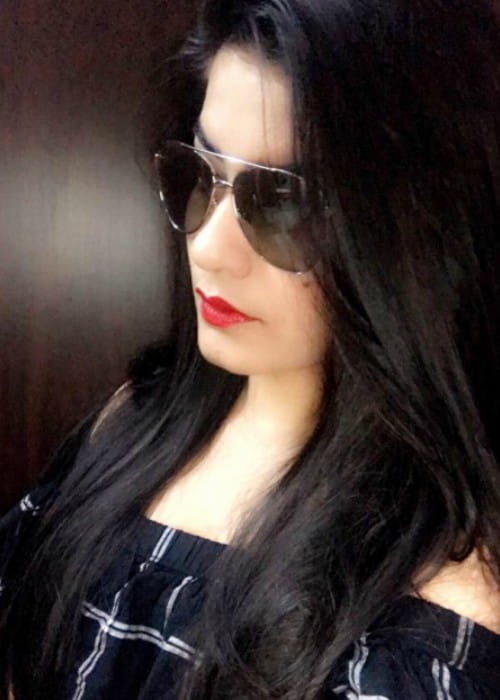 Kaur B in an Instagram selfie in November 2017