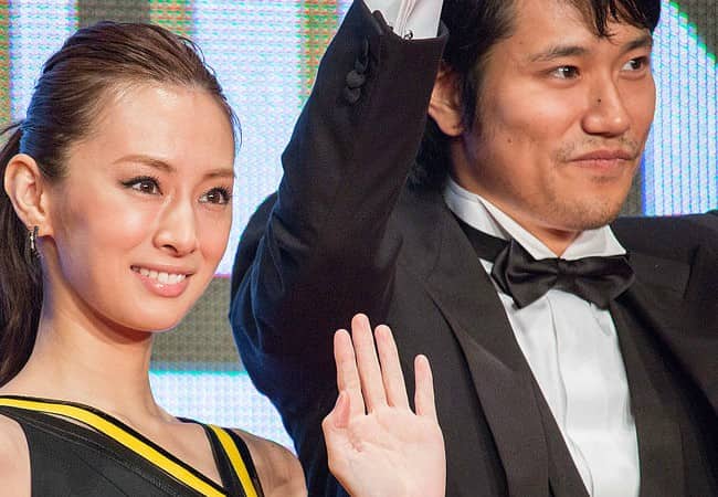 Keiko Kitagawa and Matsuyama Kenichi as seen in October 2015