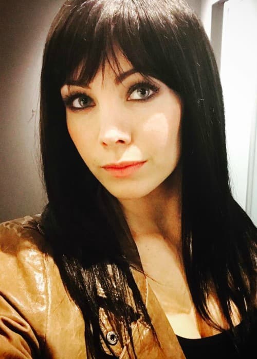 Ksenia Solo in an Instagram selfie in March 2017