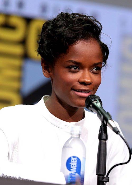 Letitia Wright at the 2017 San Diego Comic-Con International