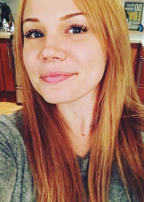 Lisa Schwartz in a selfie in January 2018