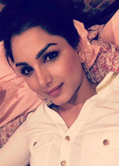 Monica Gill in an Instagram selfie in August 2017