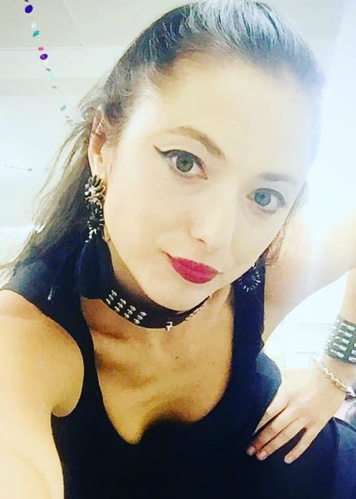 Olga Fedori in an Instagram selfie as seen in February 2018