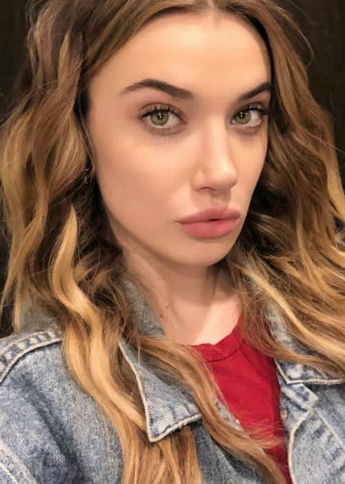 Olivia O'Brien in an Instagram selfie in March 2018