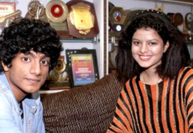 Palak Muchhal and Palash Muchhal as seen in August 2013