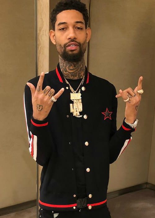 PnB Rock as seen in December 2017