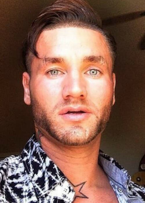 RiFF RAFF showing his new haircut in an Instagram selfie as seen in March 2017