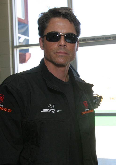 Rob Lowe clicked before All New Dodge Challenger in 2009