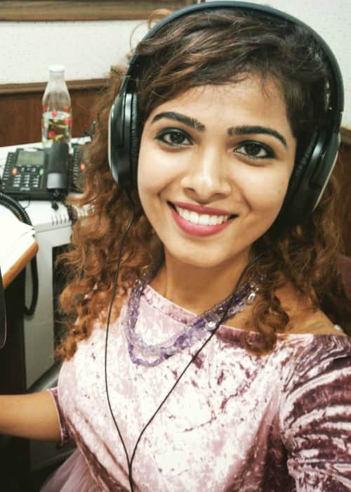 Sanah Moidutty at the All India Radio station as seen in December 2017
