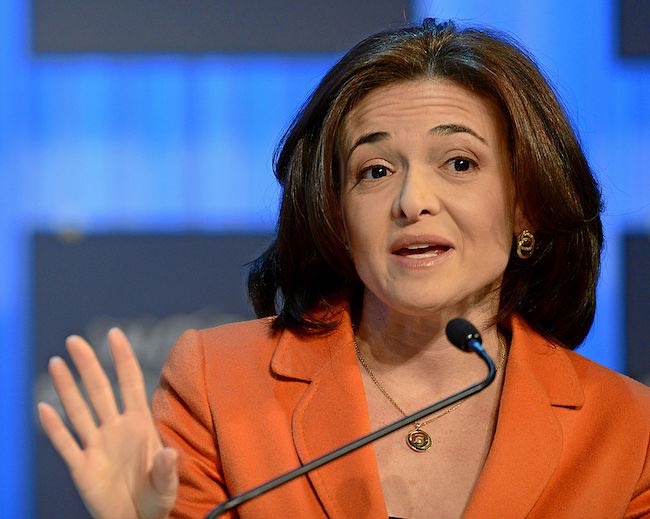 Sheryl Sandberg at the Annual Meeting 2013 of the World Economic Forum